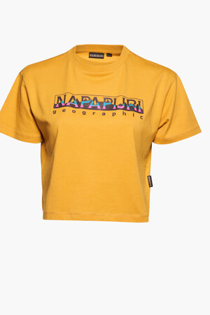 Femmes - NAPAPIJRI - T-shirt - jaune - NAPAPIJRI - GEEL