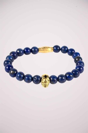 Femmes - BLACK AND GOLD - Bracelet - bleu - Bracelets - BLAUW