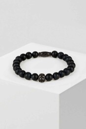 Hommes - BLACK AND GOLD - Bracelet - noir -  - ZWART