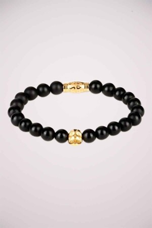 Femmes - BLACK AND GOLD - Bracelet - noir - Bracelets - ZWART