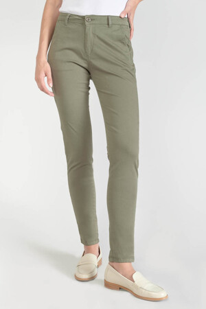Femmes - Le Temps des Cerises - Pantalon color&eacute; - vert - Pantalons - VERT
