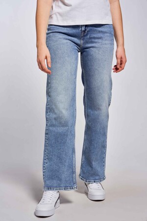Dames - Pepe Jeans - Straight jeans - blauw - Jeans - blauw