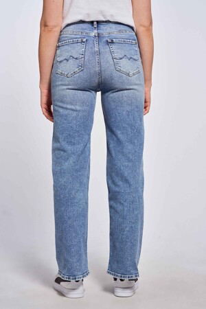 Dames - Pepe Jeans - Straight jeans - blauw - PEPE JEANS - blauw