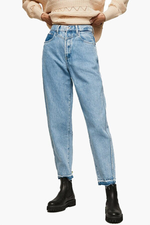 Dames - Pepe Jeans - Mom jeans - denim - Promoties - DENIM
