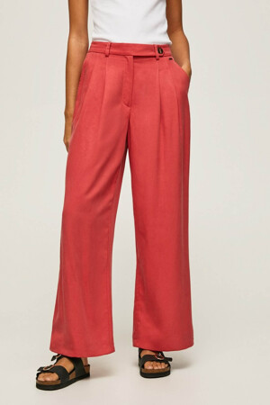 Femmes - Pepe Jeans - Pantalon color&eacute; - rouge - PEPE JEANS - rouge