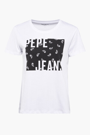 Dames - Pepe Jeans - Top - wit - PEPE JEANS - wit