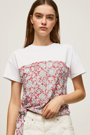 Dames - Pepe Jeans - T-shirt - rood - PEPE JEANS - rood