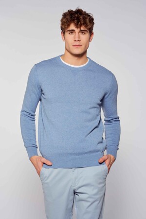 Dames - PRIVATE BLUE - Pull - blauw - Promo - blauw