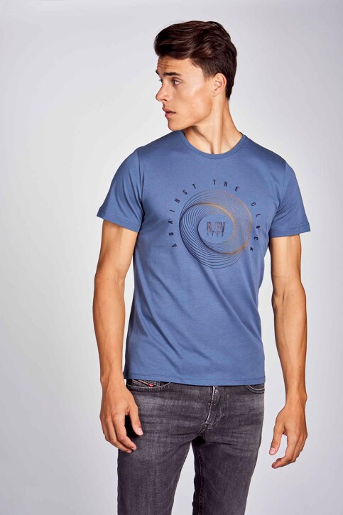 T Shirt Blauw