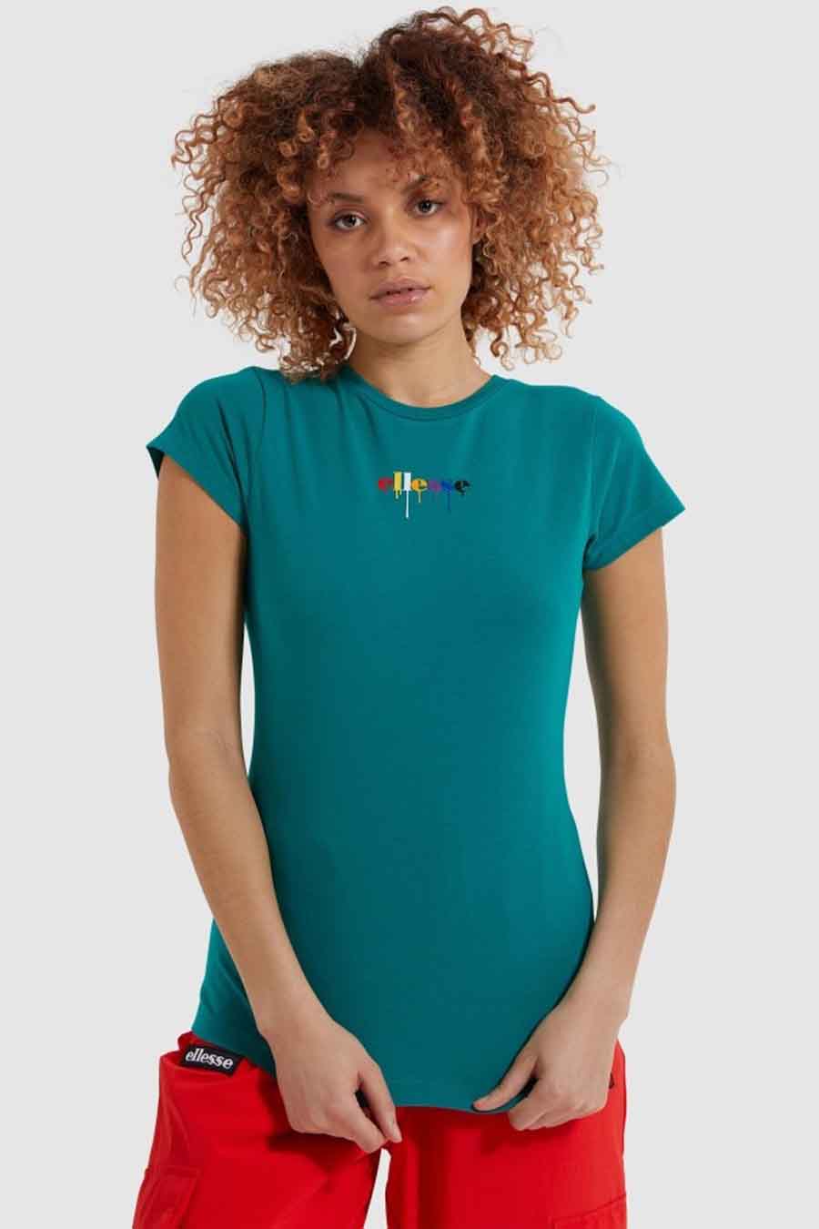Vochtig Parana rivier Pluche pop T-shirt (korte mouwen) Groen - ellesse® - SGI11089_503 GREEN | ZEB