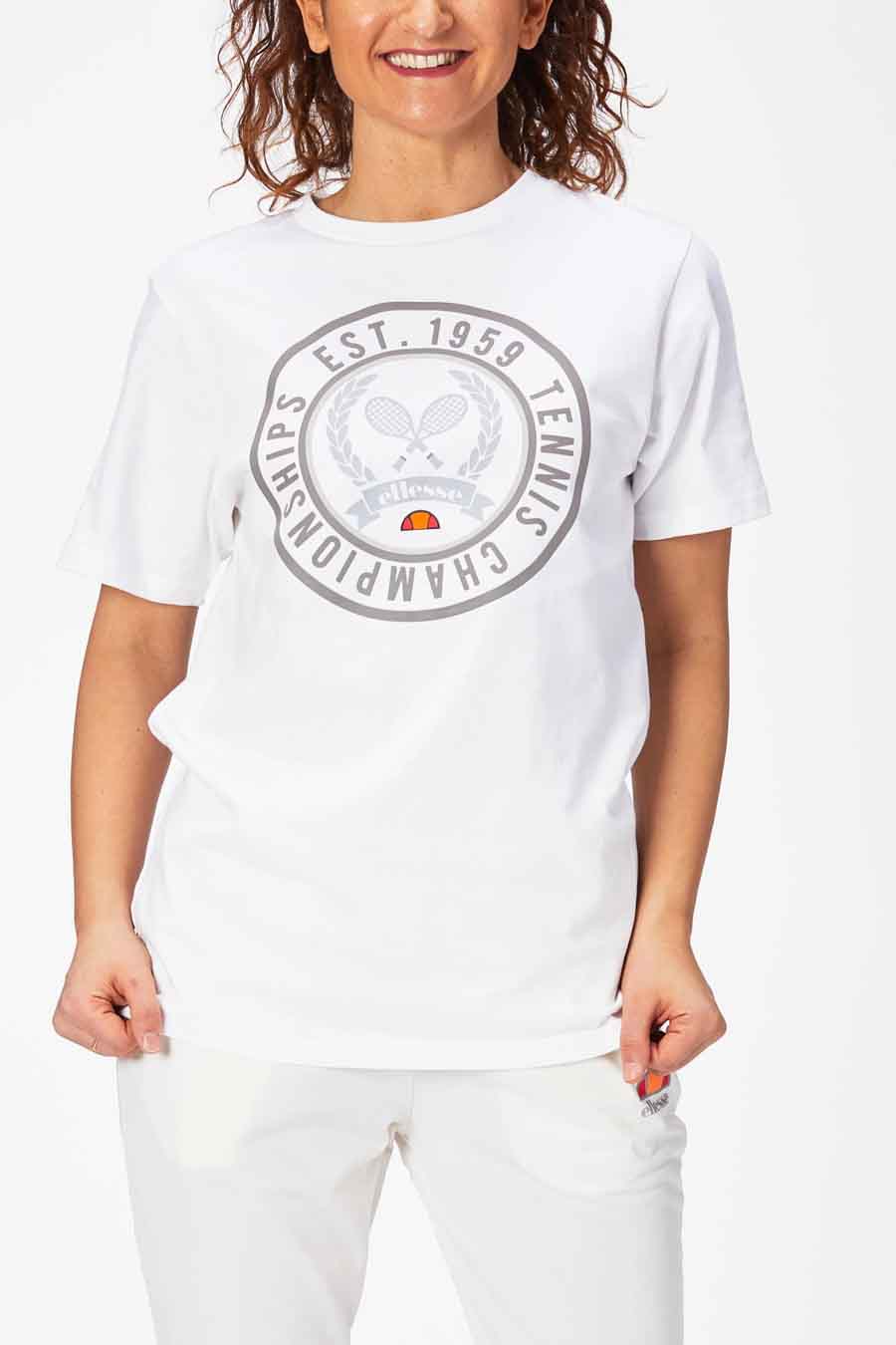 Voorbereiding vrede specificatie T-shirt (korte mouwen) Wit - ellesse® - SGM14175_908 WHITE | ZEB