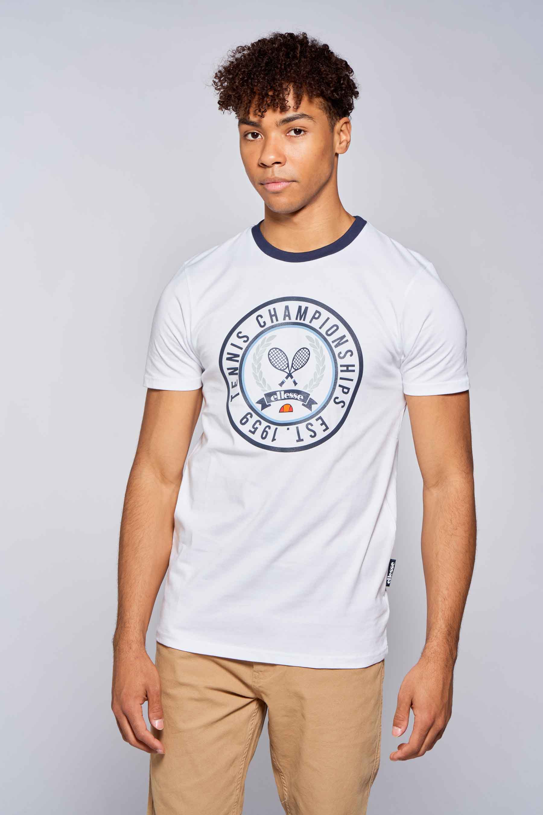 Bediende Legende avontuur T-shirt (korte mouwen) Wit - ellesse® - SHM14229_908 WHITE | ZEB
