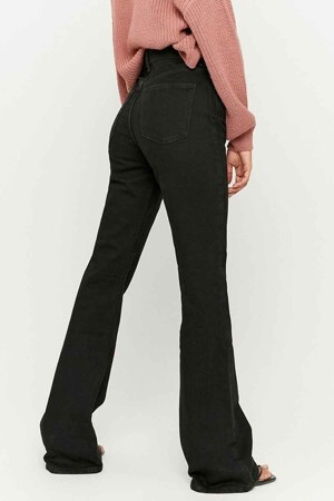 Dames - TALLY WEIJL - Flared jeans - zwart - Outlet - ZWART