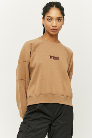 Femmes - TALLY WEIJL - Sweat - beige - Sweats - BEIGE