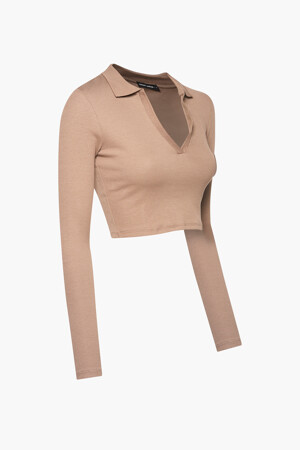 Femmes - TALLY WEIJL - Polo - beige - Collection saison 2023Z - BEIGE
