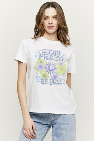 Femmes - TALLY WEIJL - T-shirt - blanc - Tally Weijl - WIT