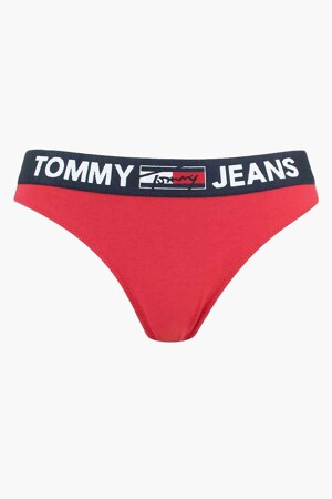 Dames - TOMMY JEANS - UW0UW02773XLG_XLG PRIMARY RED -  - ROOD
