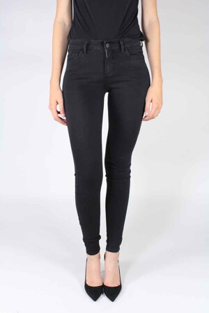 Dames - VILA® - Skinny jeans - zwart -  - ZWART