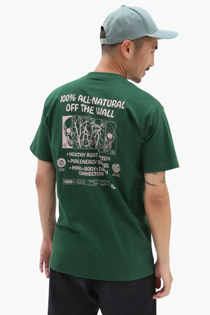 Dames - VANS “OFF THE WALL” - T-shirt - groen - Nieuwe collectie - GROEN