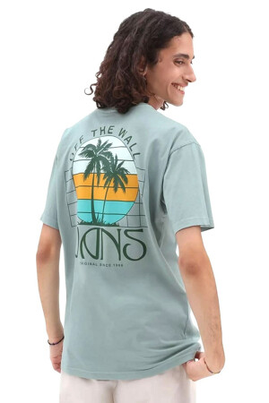 Femmes - VANS “OFF THE WALL” - T-shirt - vert - T-shirts - GROEN