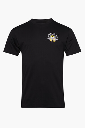 Dames - VANS “OFF THE WALL” - T-shirt - zwart - Nieuwe collectie - ZWART
