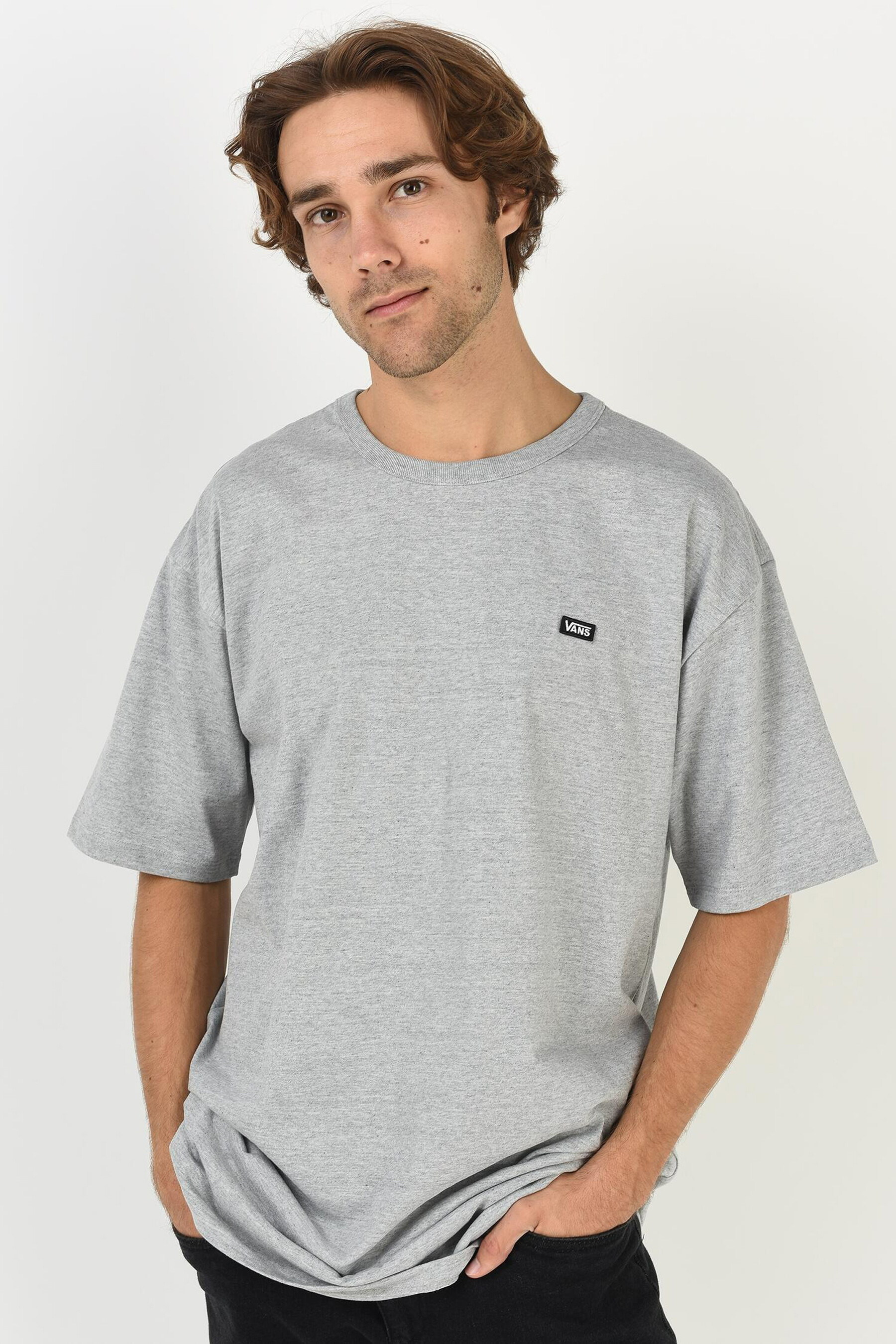 T-shirt (korte mouwen) Grijs - VANS “OFF THE WALL” VN0A49R7_ATH1 ATHLETIC H | ZEB