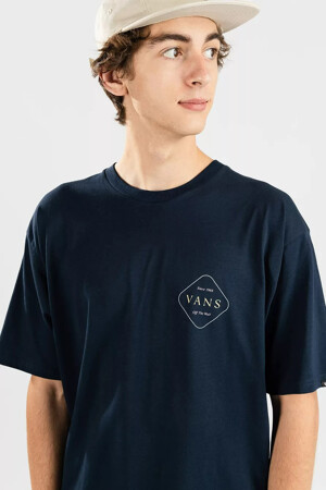 Dames - VANS “OFF THE WALL” - T-shirt - blauw - Vans - BLAUW