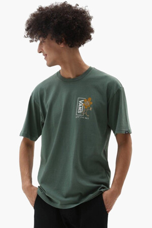 Dames - VANS “OFF THE WALL” - T-shirt - groen -  - GROEN