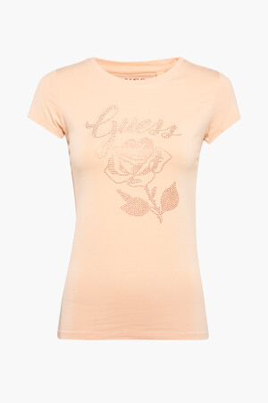 Dames - Guess® - T-shirt - roze - T-shirts & topjes - ROZE