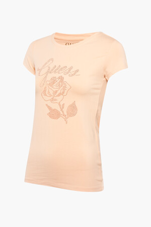 Dames - Guess® - T-shirt - roze - T-shirts & topjes - ROZE