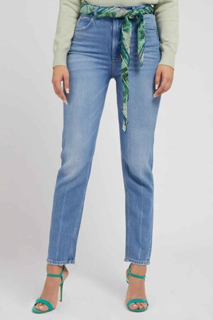 Dames - Guess® - Mom jeans - mid blue denim - mom - MID BLUE DENIM