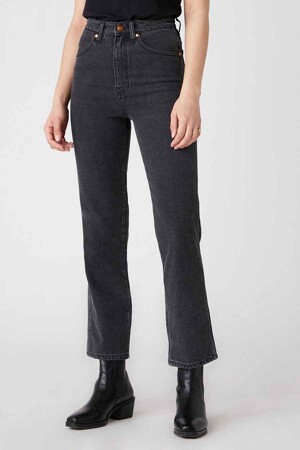Dames - Wrangler® - Straight jeans - grijs -  - GRIJS
