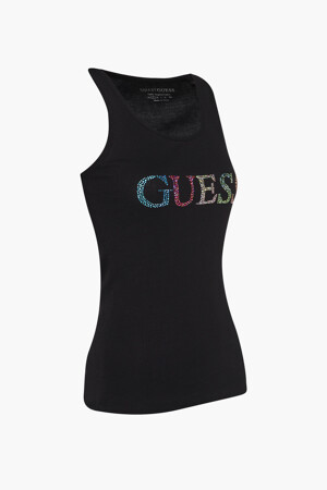 Dames - Guess® - Tanktop - zwart - Guess® - ZWART