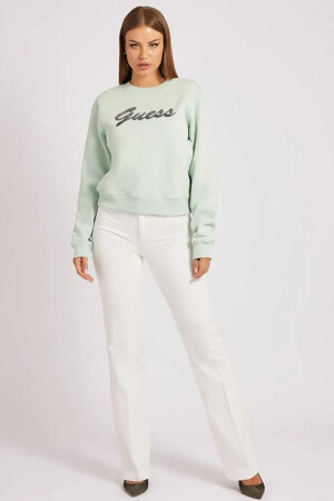 Dames - Guess® - Sweater - GREEN - Hoodies & Sweaters - GREEN