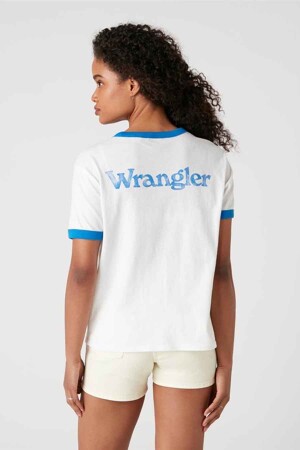 Dames - Wrangler® - T-shirt - blauw -  - BLAUW