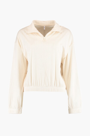 Femmes - HAILYS - Sweat - blanc - Sweats - WIT