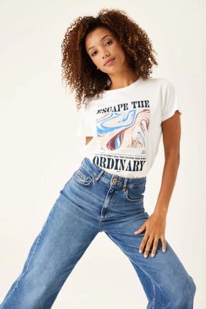 Femmes - GARCIA - T-shirt - blanc - GARCIA - blanc