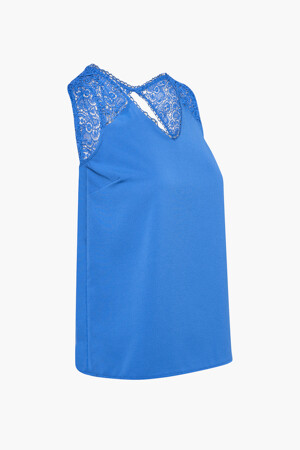 Femmes - Naf Naf - Blouse - bleu - Nouveau - bleu
