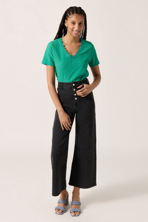 Femmes - Naf Naf - Blouse - vert - Chemisiers & Blouses - vert