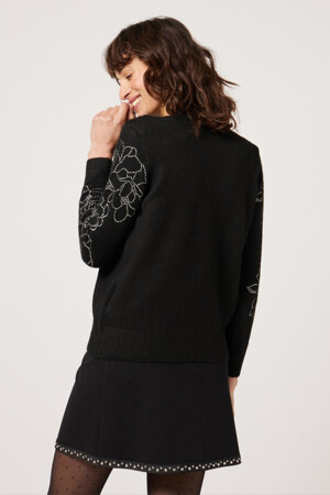 Dames - Naf Naf - Pull - zwart - Naf Naf - zwart