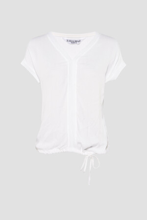 Femmes - ZABAIONE - YUPO2010115_OFFWHITE - T-shirts & Tops - blanc